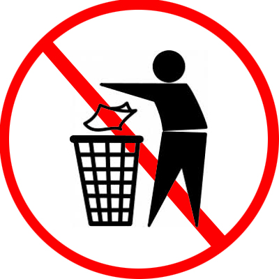 do not throw in the trash
